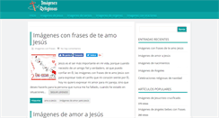 Desktop Screenshot of imagenesreligiosas.net